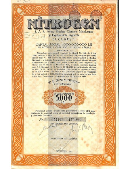 1944 - NITROGEN