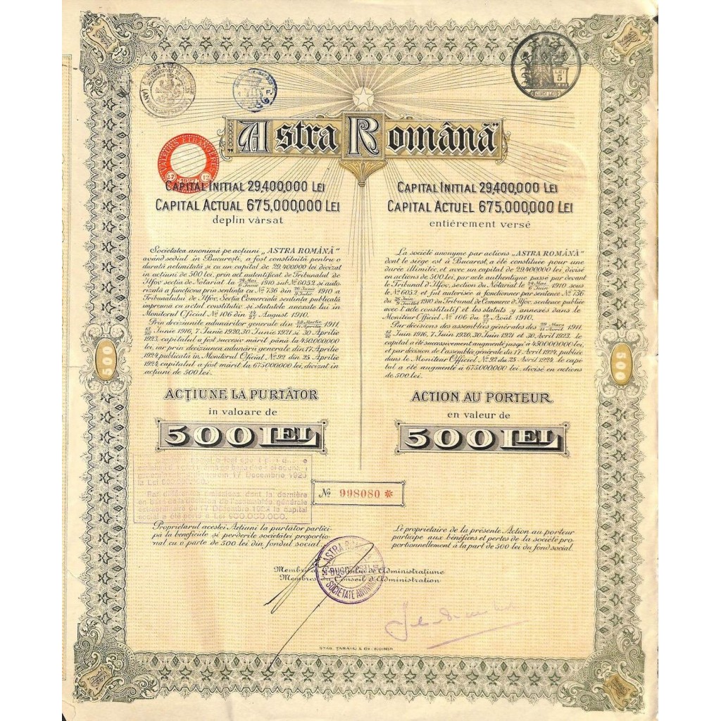 1925 - ASTRA ROMANA