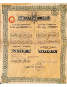 1927 - ASTRA ROMANA (CAP. SOC. 1.350.000.000 LEI)