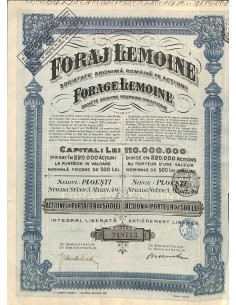 1923 - FORAJ LEMOINE