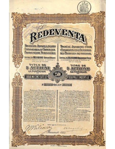 1925 - REDEVENTA