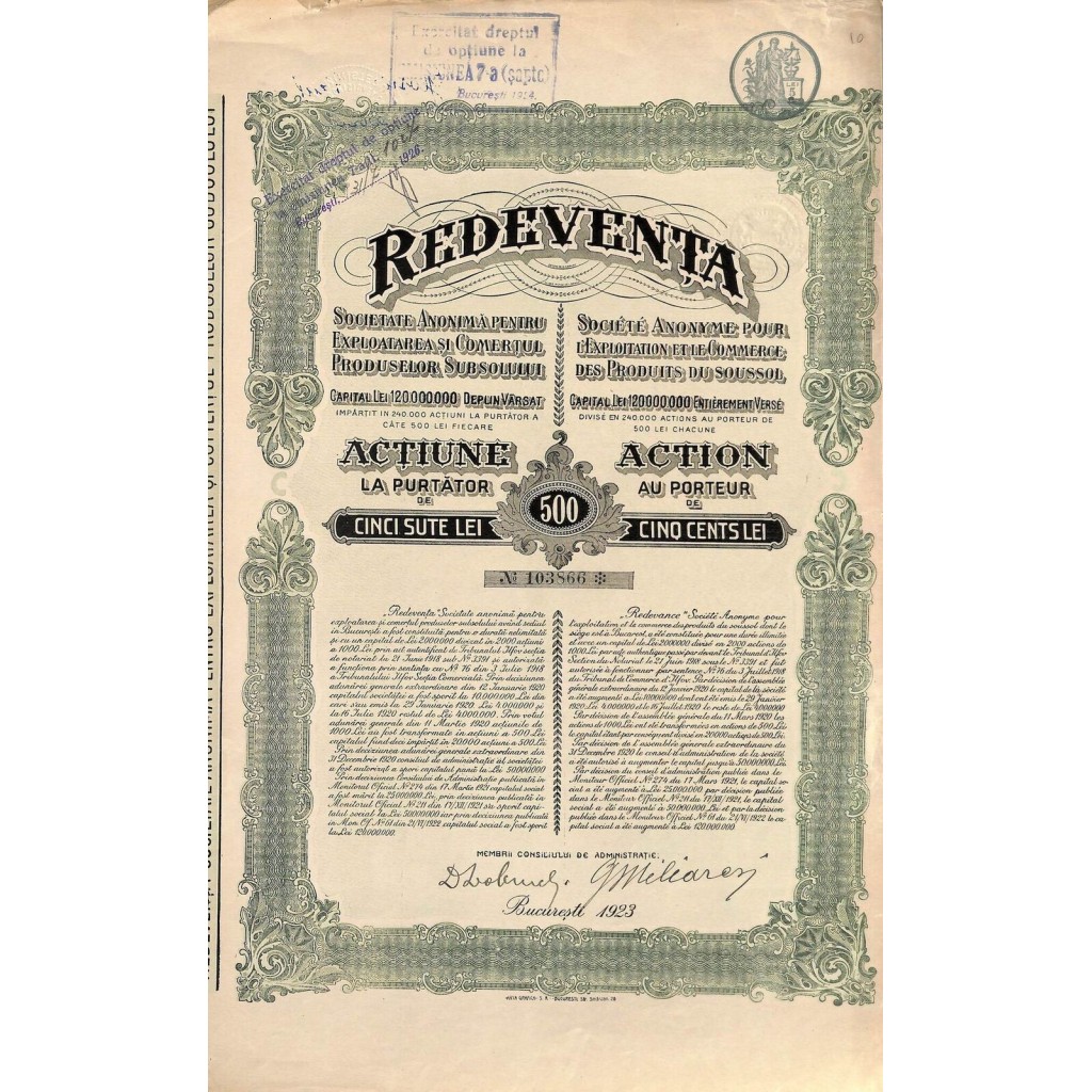 1923 - REDEVENTA