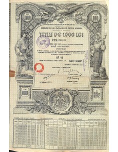 1913 - DATORIA PUBLICA A ROMANIEI RENTA 4 1/2 %- 2...