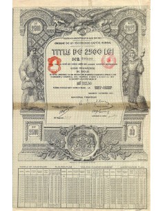 1913 - KINGDOM OF ROUMANIA LOAN DATARIA PUBLICA A...