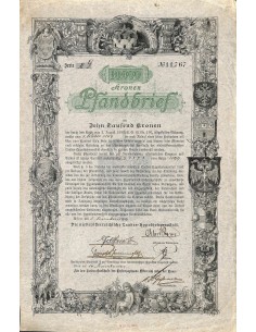 1899 - PFANDBRIEF 10000 KRONEN