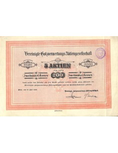 1922 - VEREINIGTE HOLZVERWERTUNGS AKTIENGESELLSCHAFT