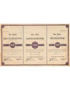 1924 - OSTERREICHISCHEN CENTRAL-BODEN-CREDIT-BANK