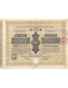 1920 - TRIFAILER KOHLENWERKS-GESELLSCHAFT