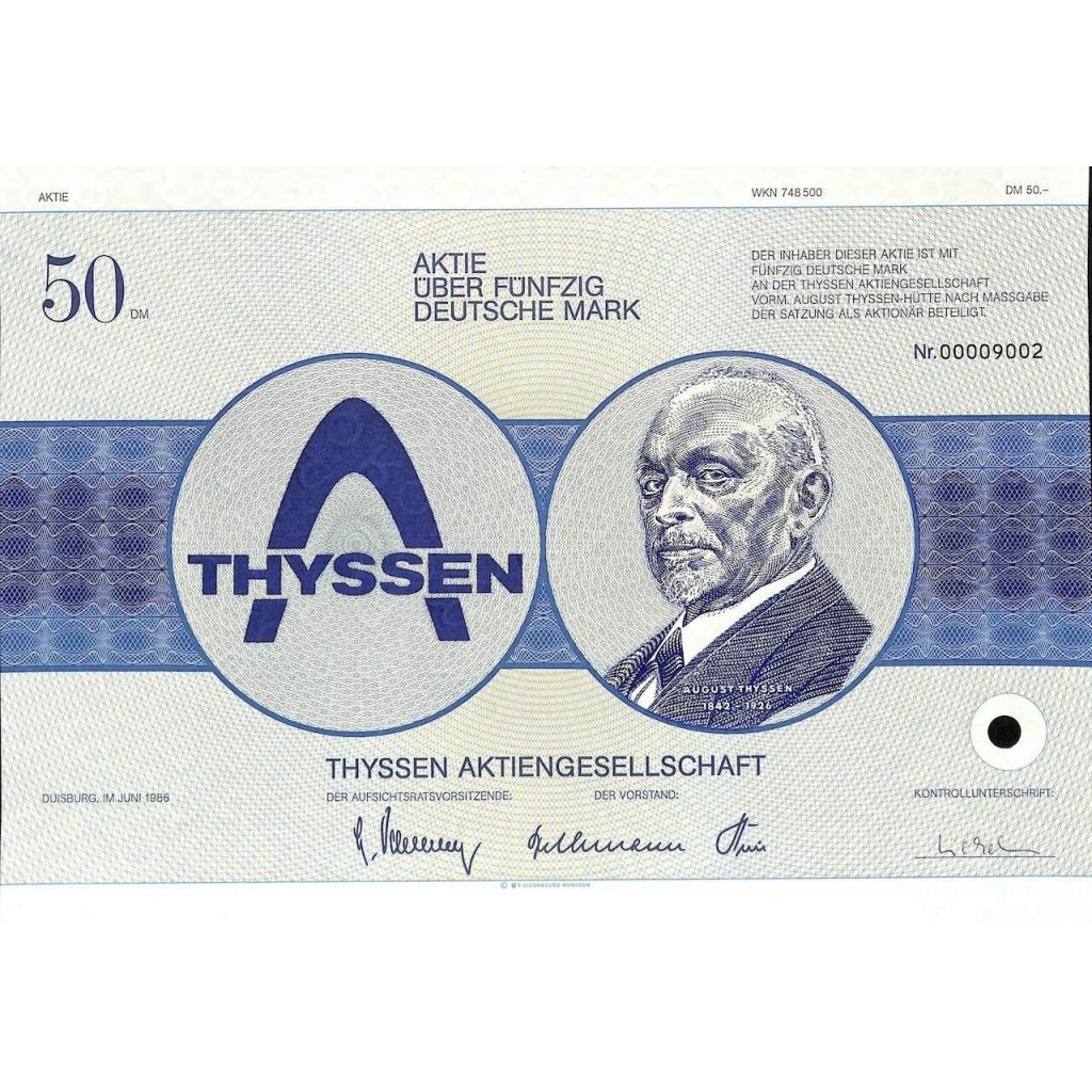 1986 - THYSSEN AG