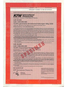 1997 - KFW INTERNATIONAL FINANCE INC.