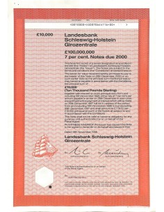 1996 - LANDESBANK SCHLESWIG-HOLSTEIN GIROZENTRALE