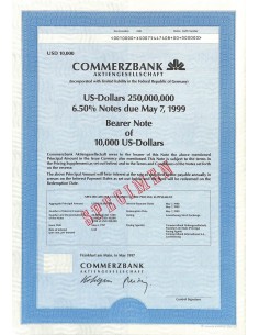 1997 - COMMERZBANK AG