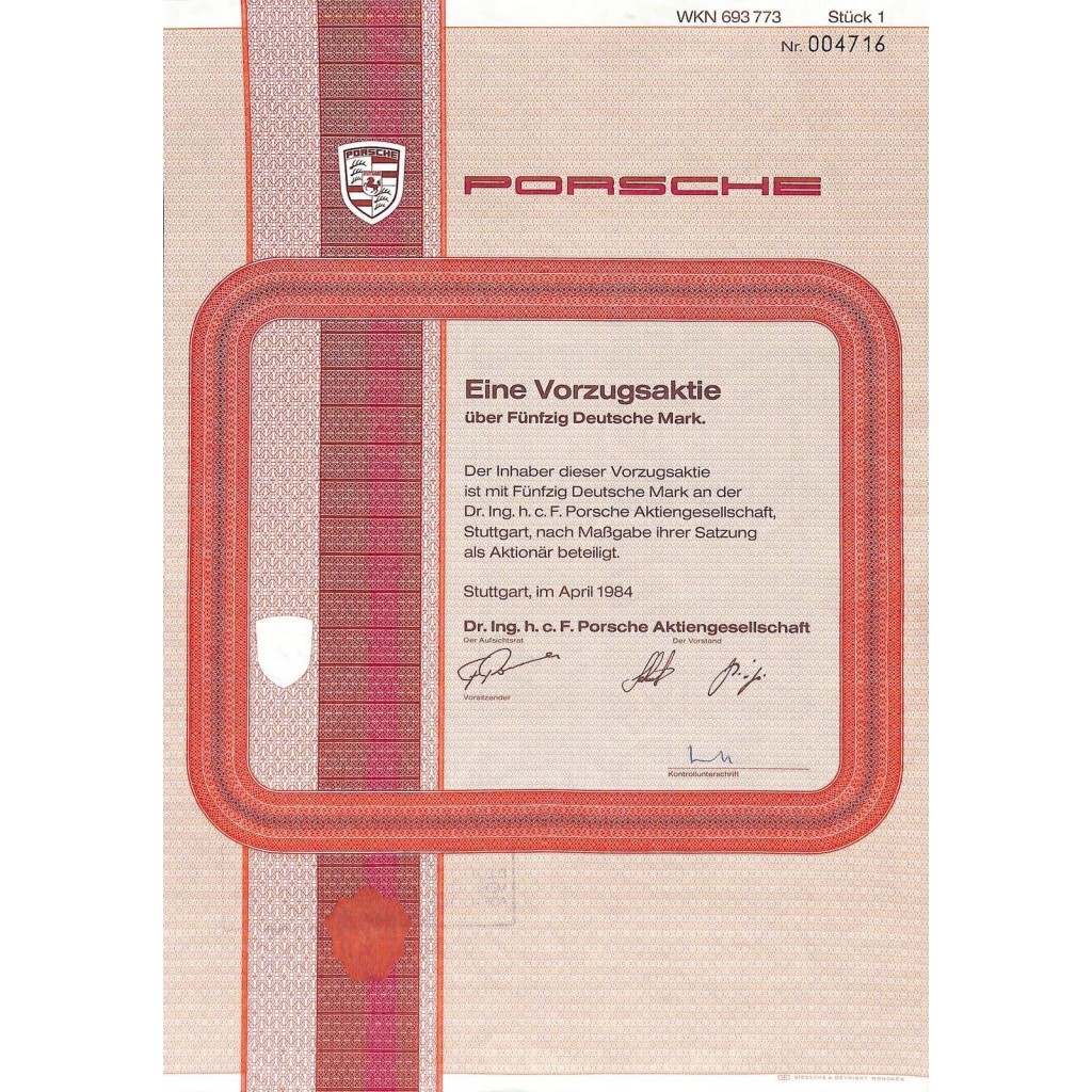 1984 - PORSCHE