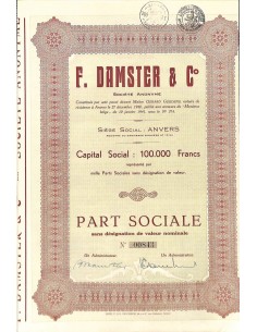 1941 - F. DAMSTER E C.