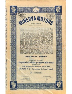 1929 - MINERVA MOTORS