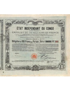 1888 - ÉTAT INDÉPENDANT DU CONGO