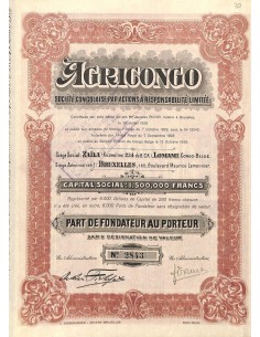 1928 - AGRICONGO
