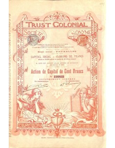 1899 - TRUST COLONIAL SOC. ANON.