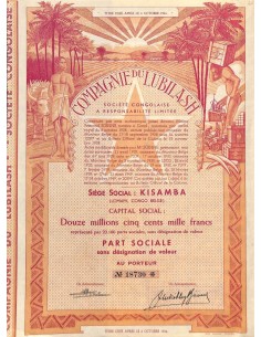 1949 - COMPAGNIE DU LUBILASH