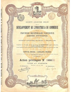 1898 - DEVELOPPEMENT DE L'INDUSTRIE ET DU COMMERCE DANS...