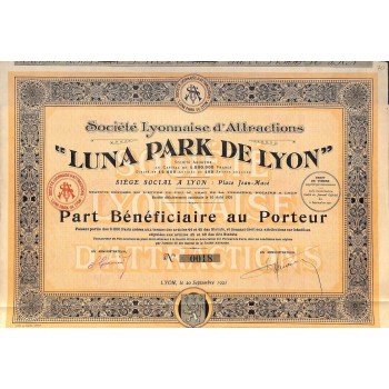 1921 - LUNA PARK DE LYON