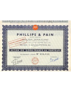 1953 - PHILLIPS ET PAIN