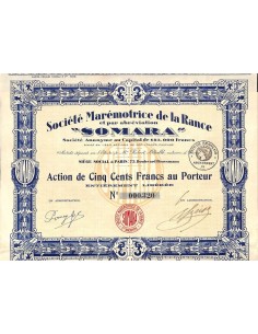 SOMARA - SOC. MAREMOTRICE DE LA RANCE