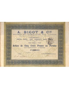 1898 - A. BIGOT ET C.IE