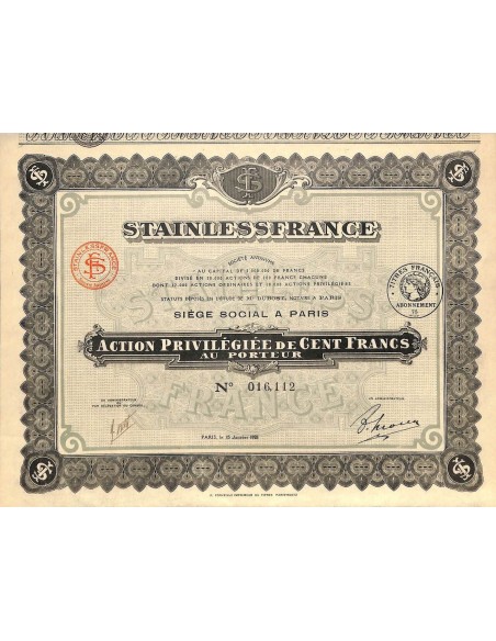 1928 - STAINLESSFRANCE