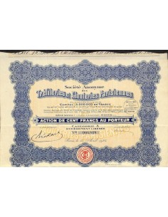 1925 - TREFILERIES ET CLOUTERIES PARISIENNES