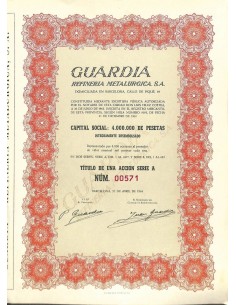 1964 - GUARDIA - REFINERIA METALURGICA, S. A.