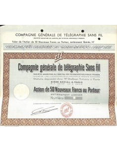 COMP. GENERALE DE TELEGRAPHIE SANS FIL