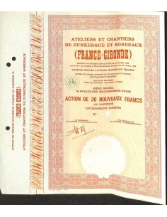 1999 - ATELIERS ET CHANTIERS DE DUNKERQUE ET BORDEAUX...