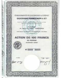 1971 - GUICHARD-PERRACHON ET C.IE - ETABLISSEMENTS...