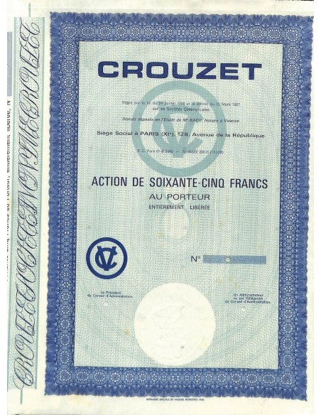 1968 - CROUZET