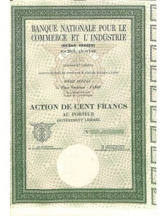 BANQUE NATIONALE POUR LE COMMERCE ET L'INDUSTRIE