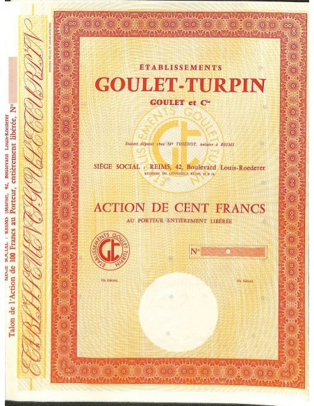 ETABLISSEMENTS GOULET-TURPIN