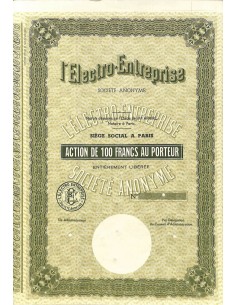 L'ELECTRO-ENTREPRISE