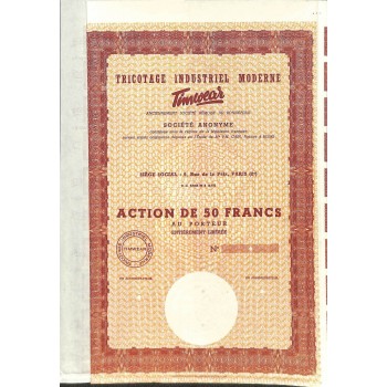 1968 - TIMWEAR - TRICOTAGE INDUSTRIEL MODERNE