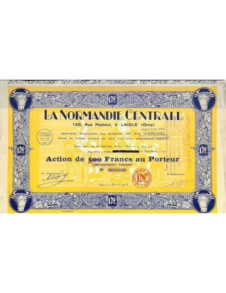 1932 - LA NORMANDIE CENTRALE