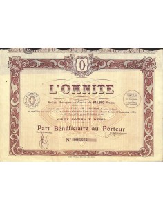 1926 - L'OMNITE