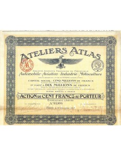 1917 - ATELIERS ATLAS