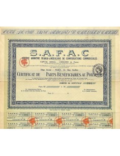 S.A.F.A.C. SOC. AN. FRANCO-AMERICAINE DE COMPENSATIONS...