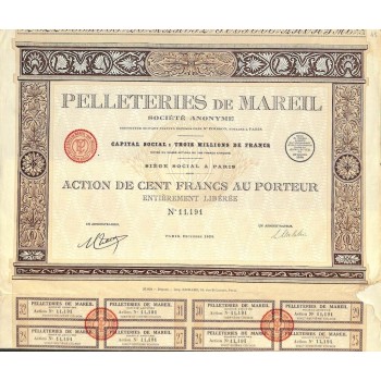 1924 - PELLETERIES DE MAREIL