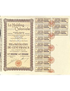 1948 - LA HOLDING COLONIALE