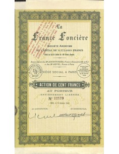 1940 - LA FRANCE FONCIERE