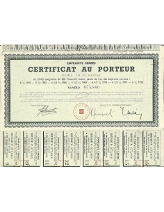 1959 - EMPRUNTS SERBES