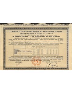 1933 - CONSEIL DE LA DETTE PUBLIQUE REPARTIE DE L'ANCIEN...