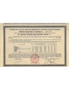 1933 - CONSEIL DE LA DETTE PUBLIQUE REPARTIE DE L'ANCIEN...