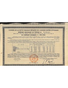 1933 - CONSEIL DE LA DETTE PUBLIQUE REPARTIE DE L'ANCIEN...